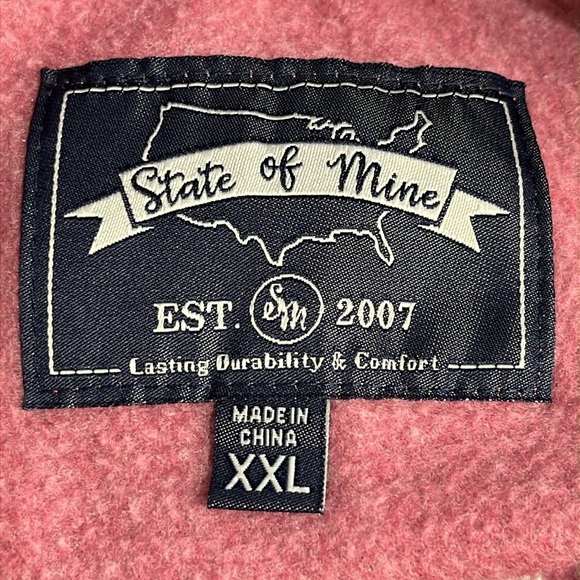 State of Mine Womens Kansas Graphic Sweatshirt Crewneck in Burgundy Ivory  XXL - Picture 3 of 12